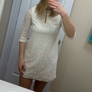 forever 21 white dress
